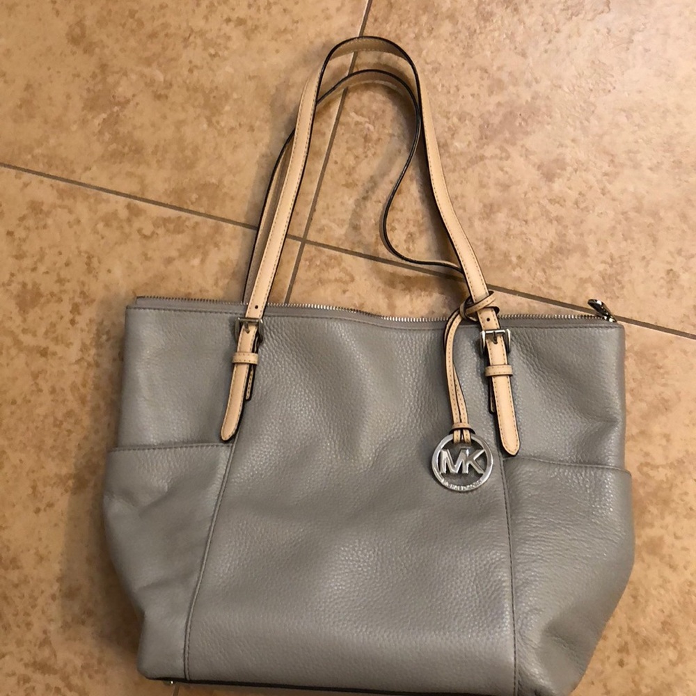 Gray Michael Kors bag